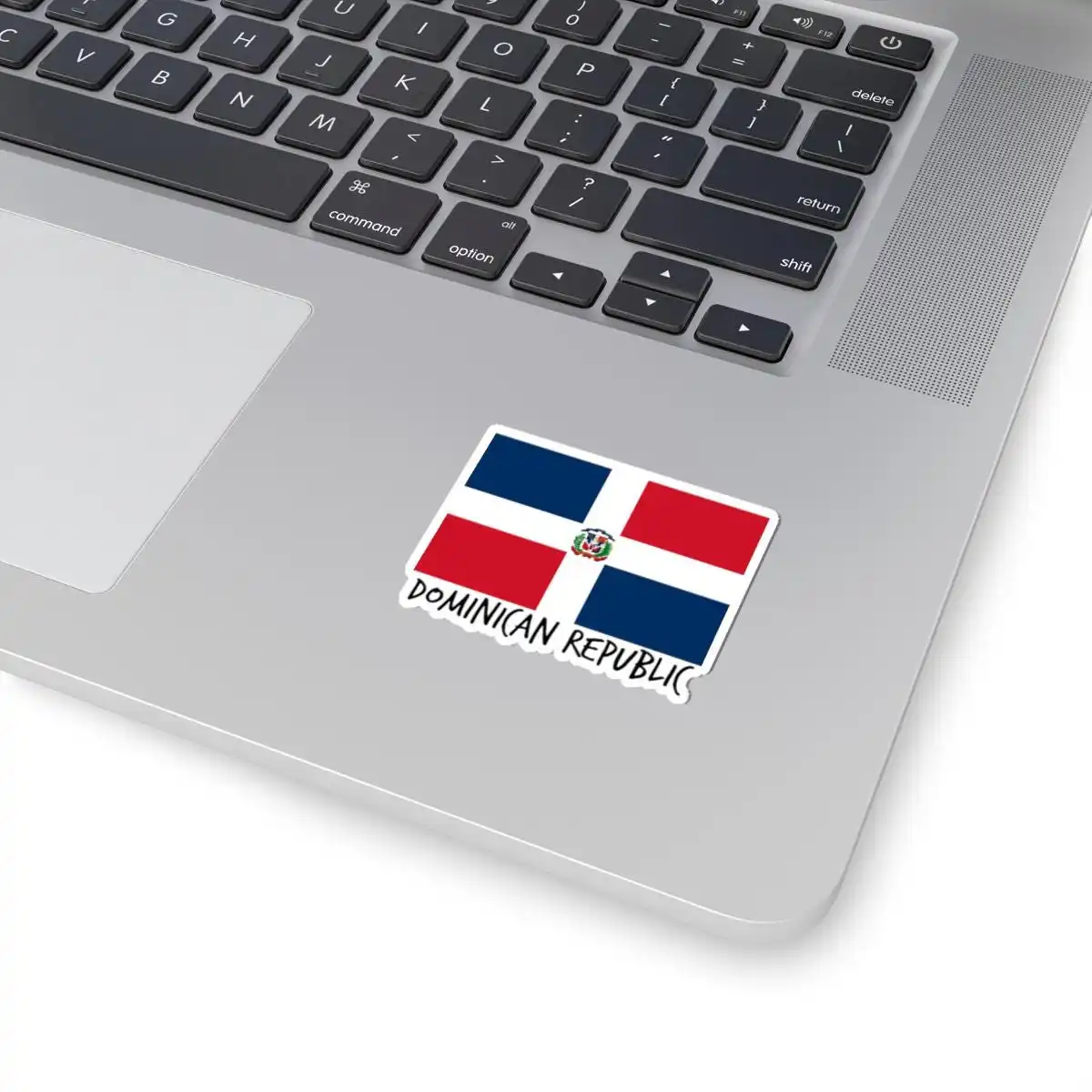 Dominican Republic Flag Vinyl Sticker Self Adhesive Decal For Rear Window And Luggage Vacation Theme Decoration