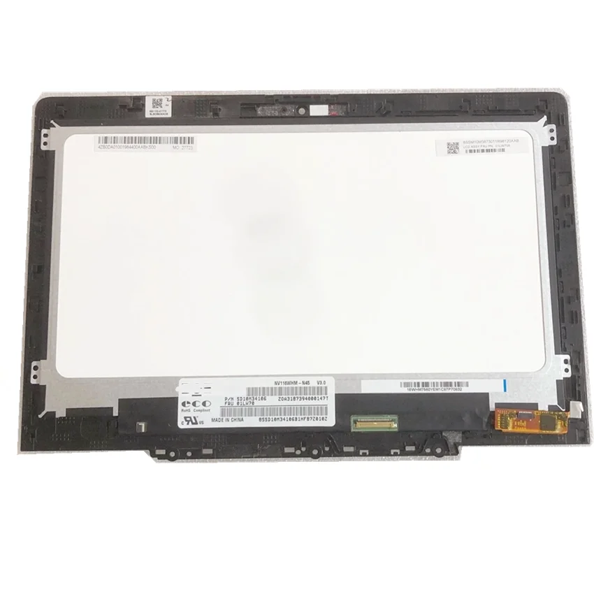 

For Lenovo Yoga 310 11 310-11IAP 80U2 11.6" HD LCD Touch Screen Digitizer Assembly With Bezel FRU: 5D10M36310 5D10M36226