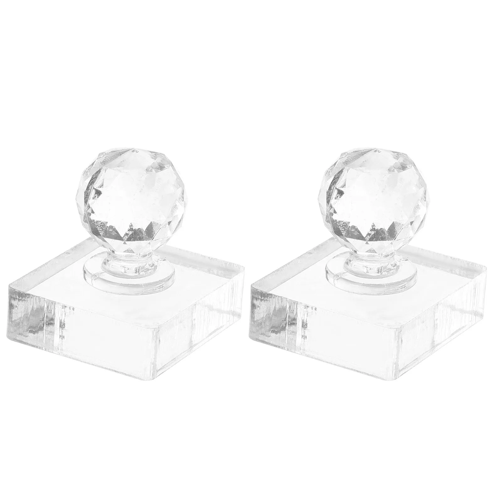 

2Pcs Pigment Grinding Muller Acrylic Pestle Artist Tool for Oil Acrylic Paint Mineral Pigment Grinding Rod Paint Muller