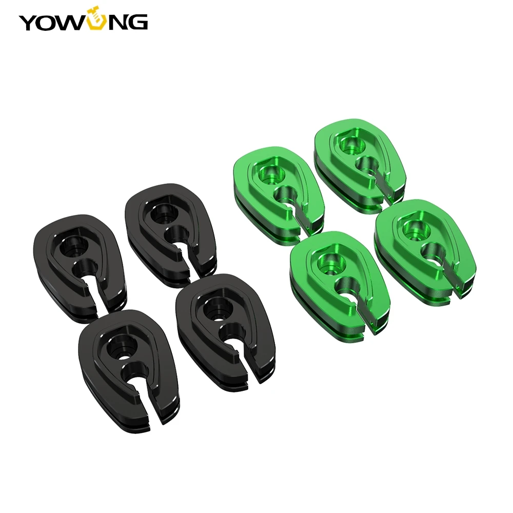 

Для Kawasaki KLR650 2008-2018 4 шт. комплект для устранения стеблей мотоцикла, адаптерная пластина, проставки для сигнала поворота, адаптеры KLR650