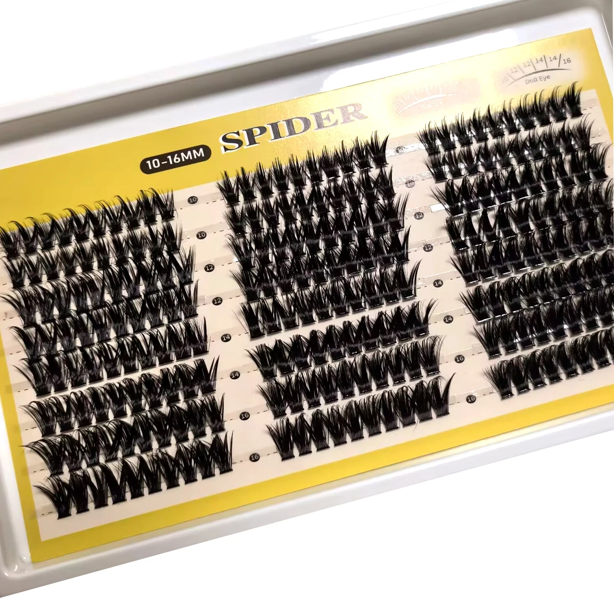HBZGTLAD 80D-260D Kępki rzęs W – Anime Cosplay Lashes recenzja i cena