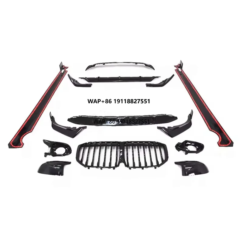 

X7 G07 Body Kits Front Lip Rear Spoiler Roof Wing Side Skirts-Bumper for Fender Door Mirror Covers Grille No Reviews yet