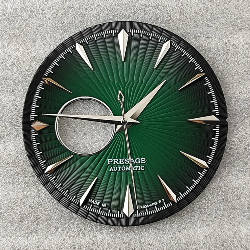 NH38 قرص 35 ملم مجوف PRESAGE S قرص مسمار صلب لحركات NH38 WatchMods ساعة مخصصة