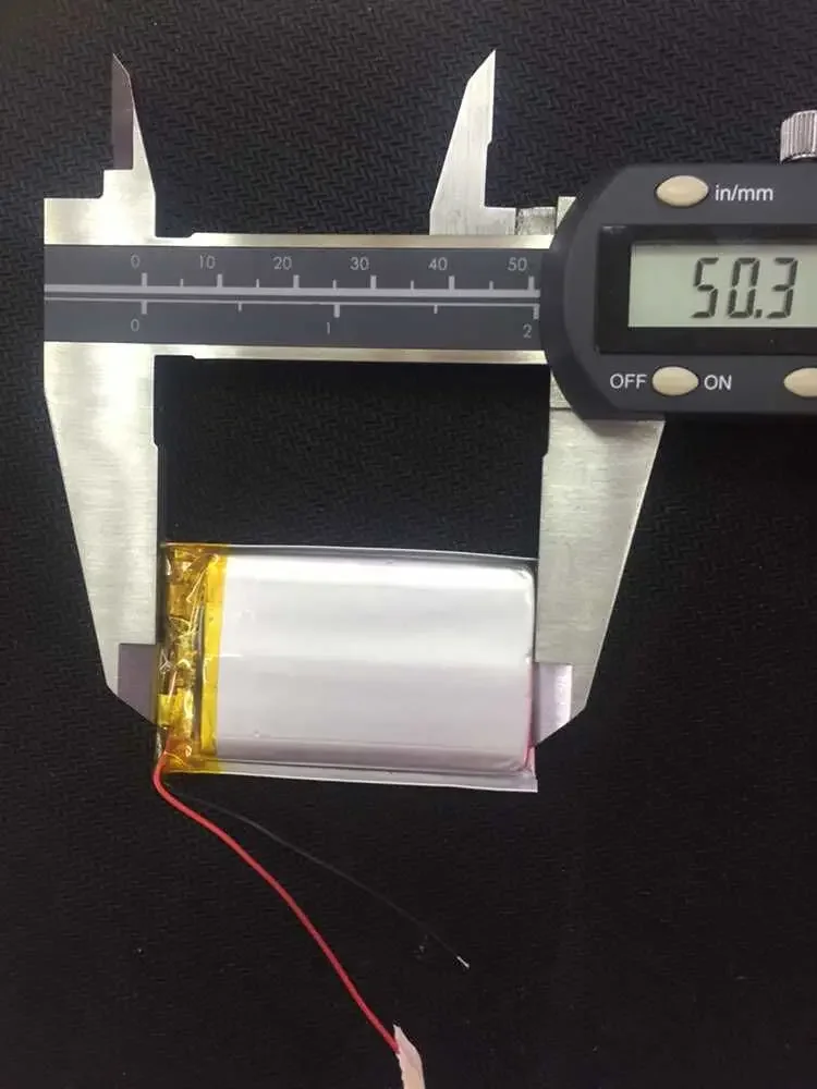 3,7 V polymeer-lithiumbatterij 103048103050   1400MAH tablet-GPS met grote capaciteit