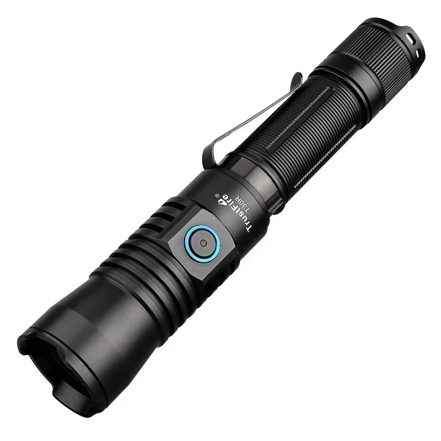 LEP Tactical Flashlight 460LM USB Type C Rechargeable Laser Torch Light 1000M for Hunting,Self Defense,Camping