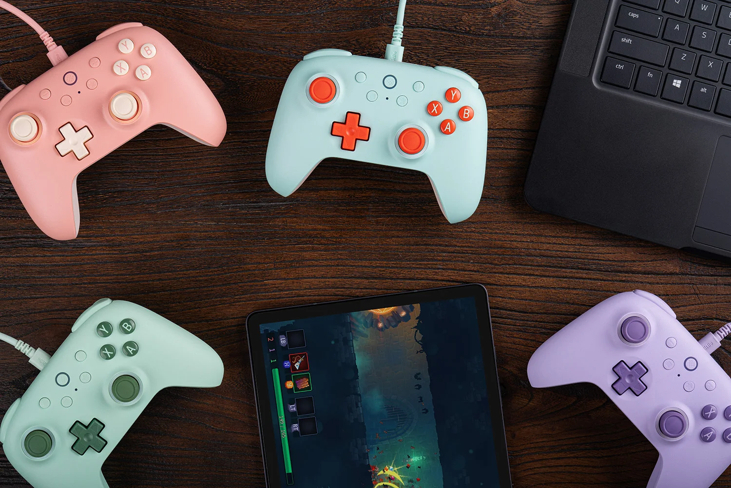 8BitDo Ultimate 2C Wired Gamepad，USB Game Controller with Hall Effect Joystick for PC Windows 10 11， Android and Raspberry Pi.