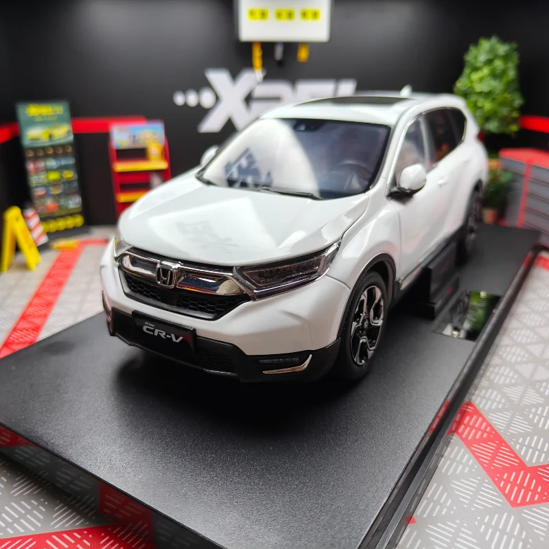 

Diecast 1:18 Scale Dongfeng Honda CRV 2017 Original Factory Full Door Alloy Car Model Collectible Toy Gift Souvenir Display