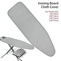 Ironing Board Cover With Elastic Edge Stain Resistant Scorching Iron Thick Cotton Padding Heat Shield Cover For Ironing Table