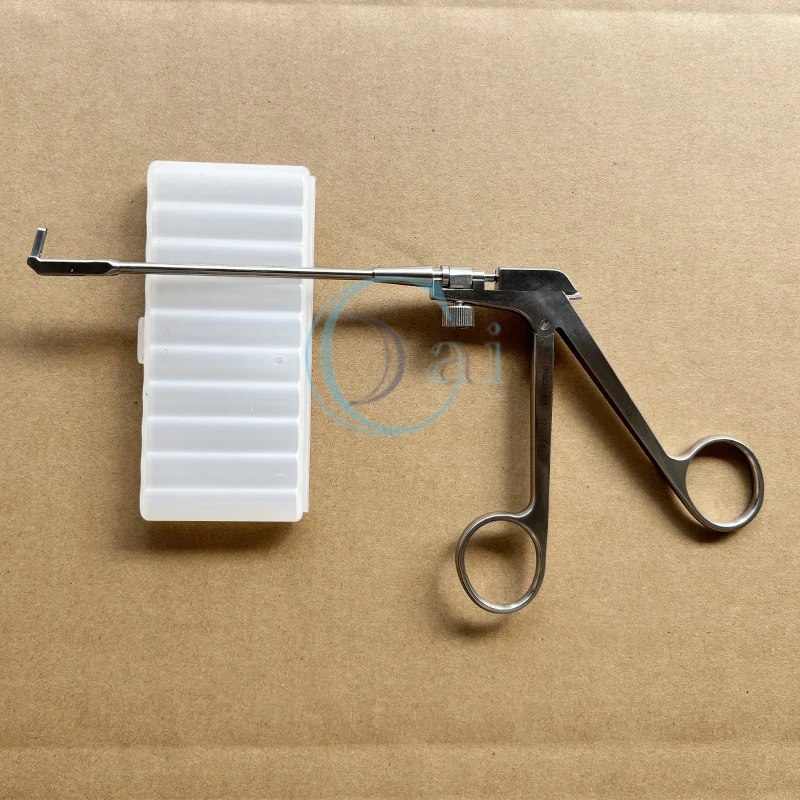 2026 ENT Nasal tissue operating forceps back biting rongeur rotatable in stock