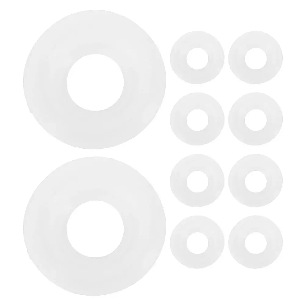 10Pcs Swing Beer Bottle Washers Plastic Gasket Leak Proof Seal Replacement for Soda Swing Top Glass Bottle Caps