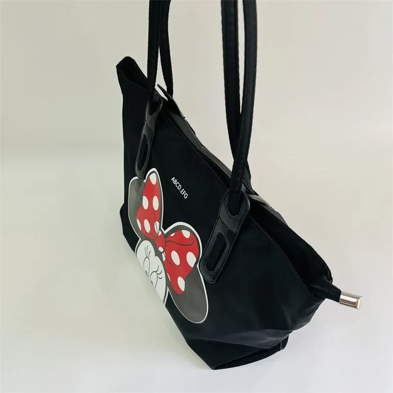 Nuova borsa tote Disney Mickey Minnie Borsa a tracolla femminile di grande capacità Borsa da donna alla moda