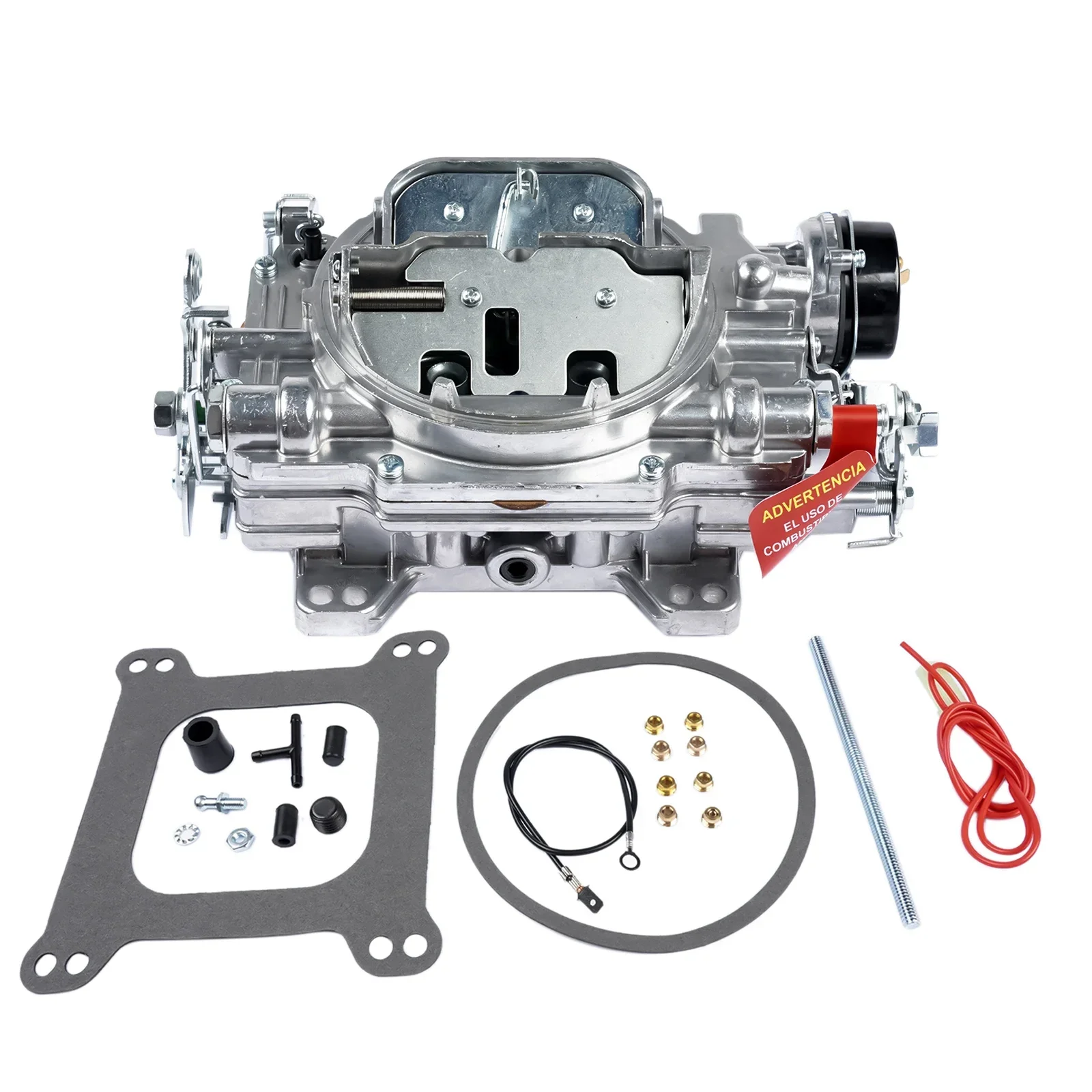Glossy Carburetor 1906 650 CFM Electric Choke NCR-1906 for 1980-1989 GMC Chevrolet