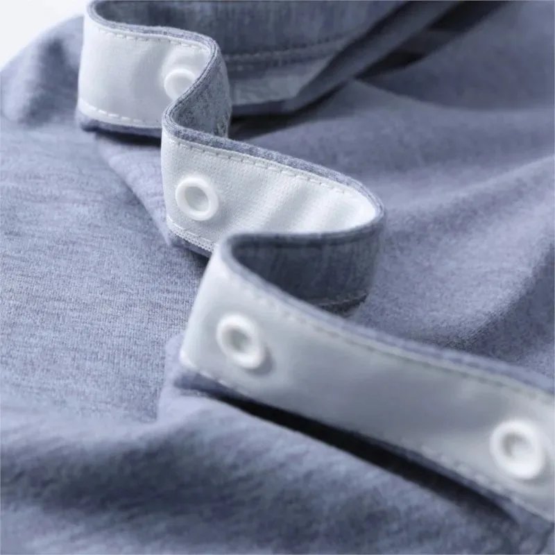 aa Bear House 002 fracture patients clothing Thicken velvet pajamas Full open Patient suit easy to wear Nursing uniform WAT99 ★