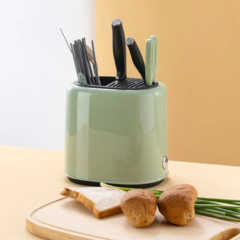 

Light luxury multi-functional knife holder, chopstick cage storage box holder, kitchen tableware drainage storage rack