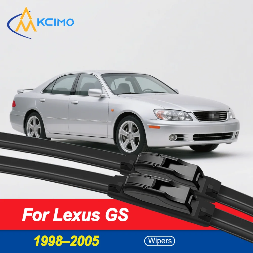 

2PCS New Front Windshield Wiper Blade for Lexus GS S160 1998-2005 Toyota Aristo (Japan) Front Windshield Accessories 2005 2004
