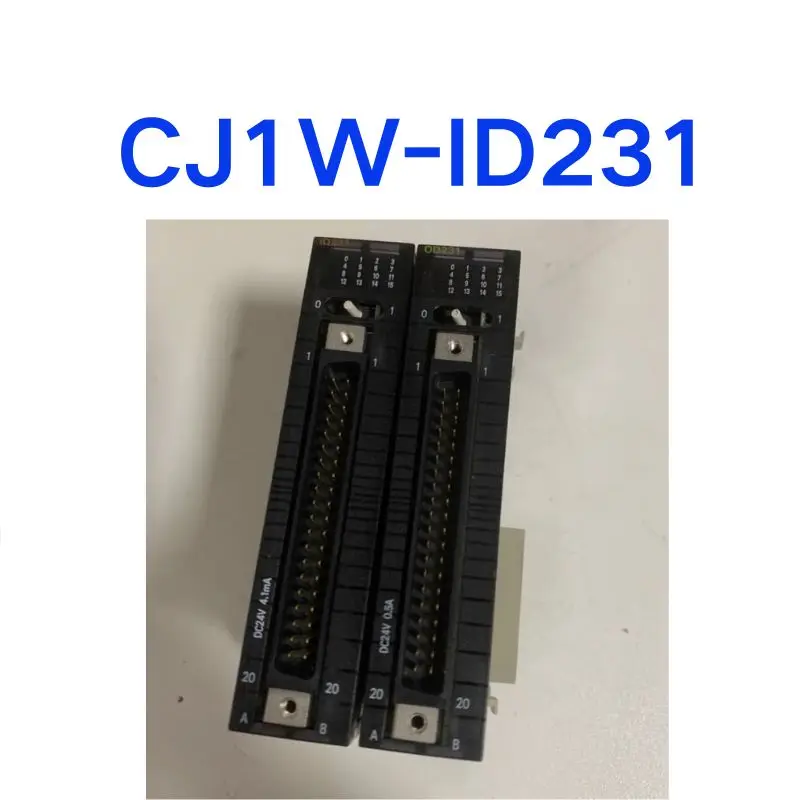 

Used CJ1W-ID231 module tested OK and the function is intact