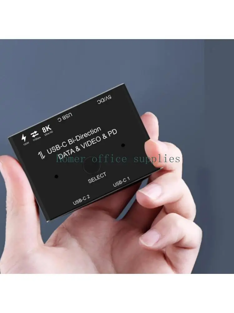 

K43B Fast Speed USB C Switcher Supports 8K 60Hz for Smooth Office and Entertainment