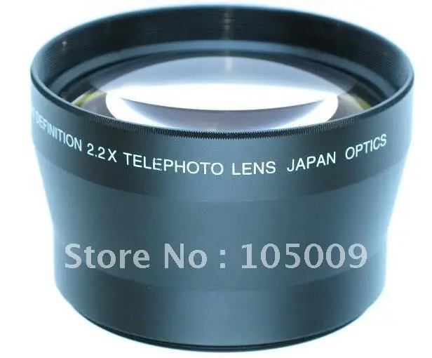 

Телескопический объектив 72 мм, 2,2x, для canon, nikon, olympus, panasonic, SONY