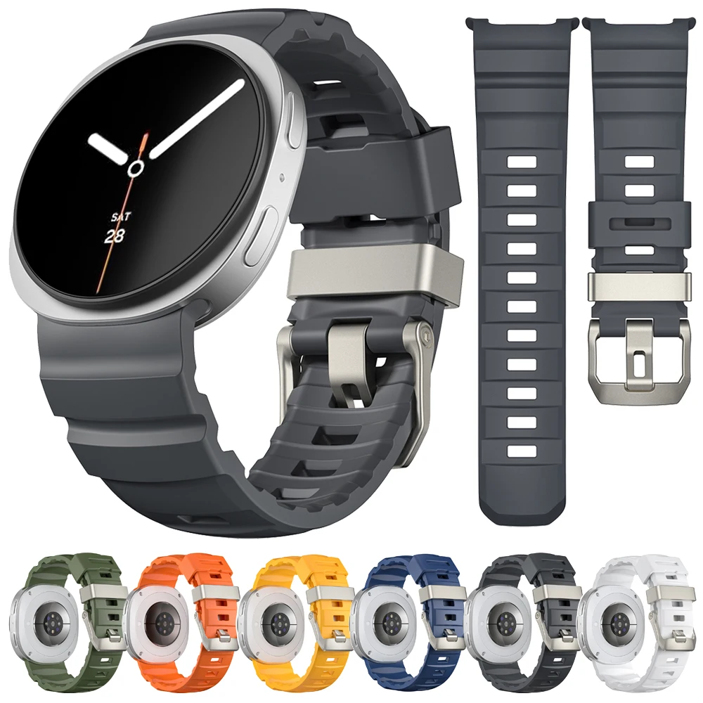 

Sport Band for Galaxy Watch 8 Classic 46mm Silicone Loop Strap for Galaxy Watch 8 40mm 44mm Correa Bracelet Accessories