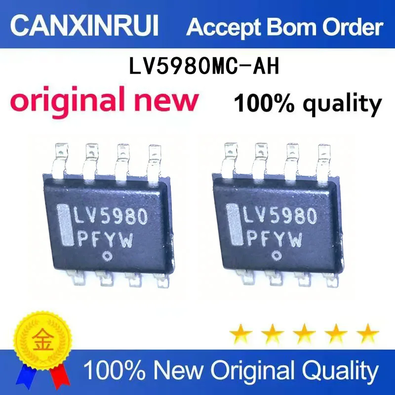 

(5-100 Pieces) New stock LV5980MC-AH LV5980 SOP8