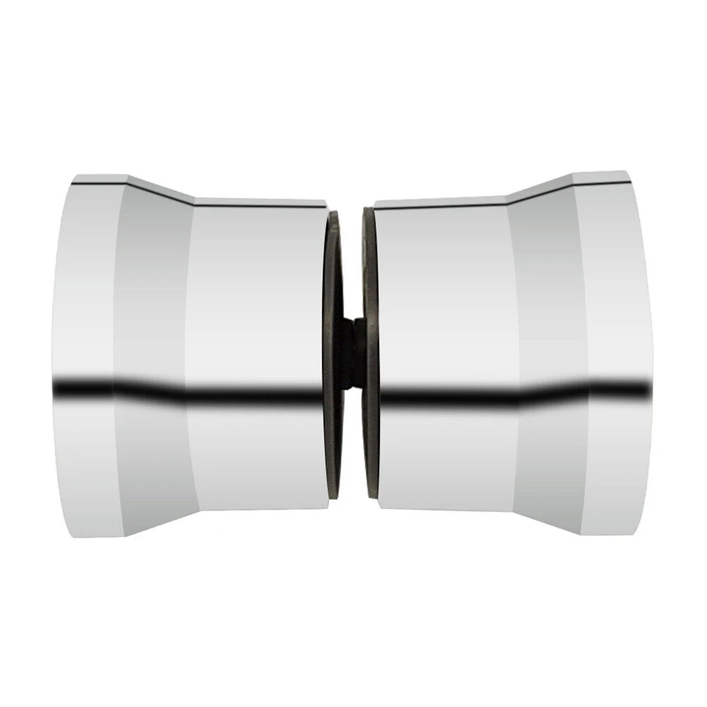 1pcs ABS Replacement Handle Shower Door Knob Bathroom Chrome Plastic Spare Parts Silver Bathroom Fixture