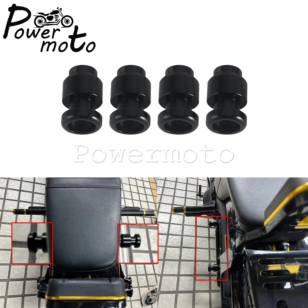 

Для Harley Softail Low Rider FXLRST 117 Sport Glide FLSB 18 + алюминиевые крепления для сумок с ЧПУ, мотоциклетные седельные сумки, стойка для сумок, комплект стыковки