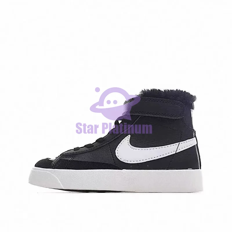 Nike Blazer 77 Boy and Girl High Top Pile Children's Shoes Kids Cotton-padded Shoes