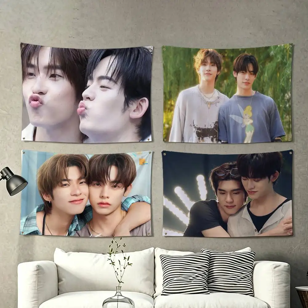 BL D-Duang With Youu-u TV Show  Flags Wall Hanging Tapestry Outdoor Garage Room Decorative flag Background Blanket