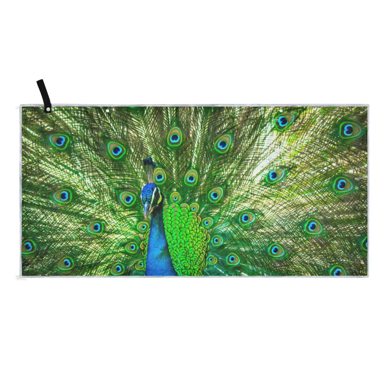 Peacock printing  Beach towel patternQuick Dry,Quick-drying bath towelsabsorbent and quick-drying, thin and light, and easy