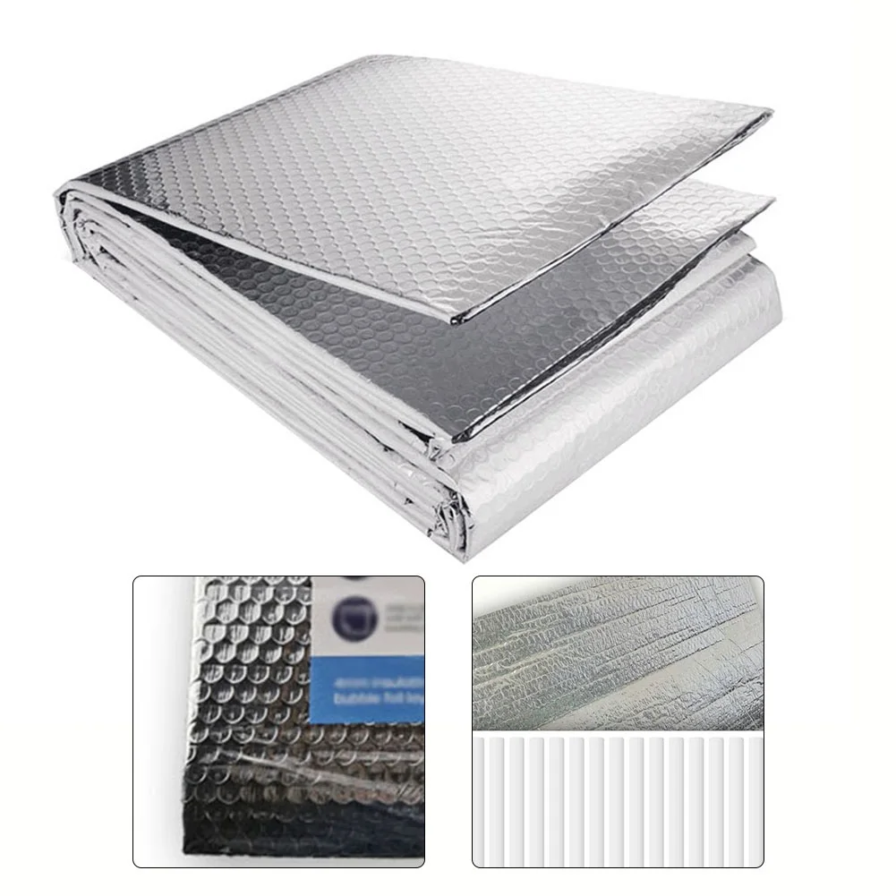 Теплоотражающая пленка-радиатор, алюминиевая отражающая фольга, 60 Х5 м
