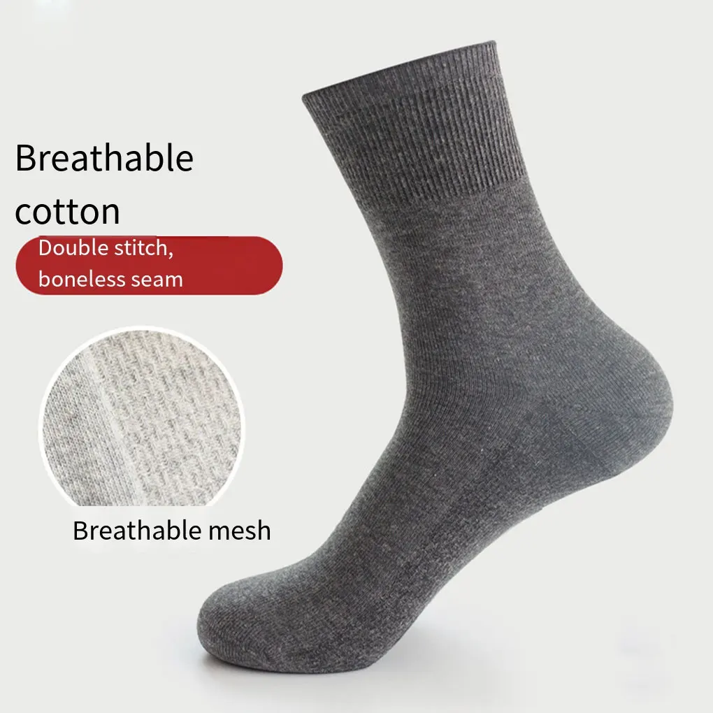 Men S Breathable Compression Long Socks Soft And Comfortable For Business Attire Business Men Socks