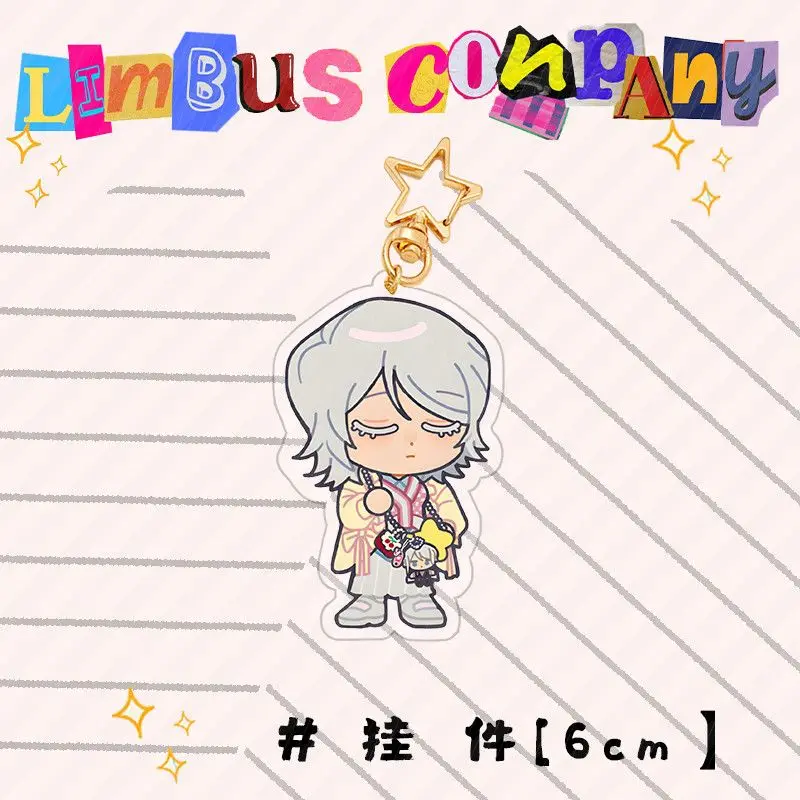 Limbus Company Anime Figures Acrylic Stand Hong Lu YiSang Faust Don Quixote Character Ornament Friend Brithday Gift Cos Model