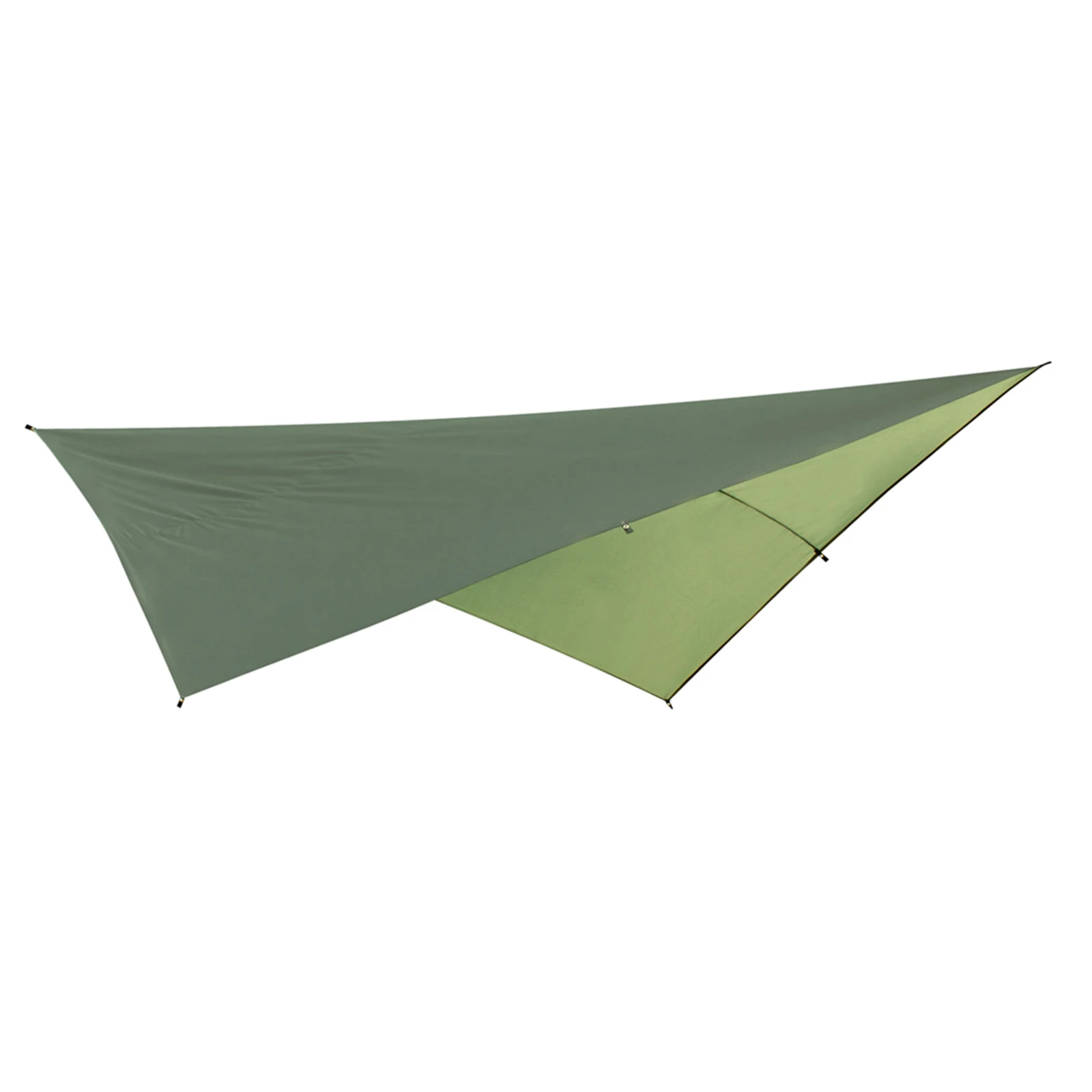 Ripstop Tent Tarp 3-4 Person Shelter Backpacking Hiking Tarpaulin 6 Stakes