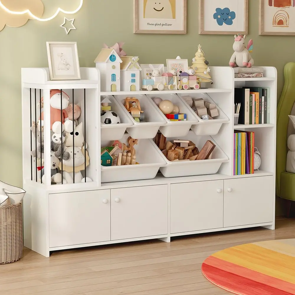 

Органайзер для хранения детских игрушек, хранилище для игровой комнаты, книжный шкаф с книжной полкой, шкаф для хранения игрушек для игровой комнаты, детской спальни
