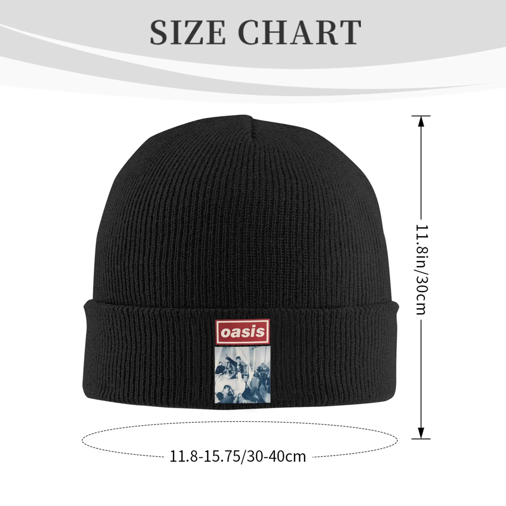 Live '25 Tour Rock Band The Rain Hat Autumn Winter Beanie Ski O-Oasis Caps Men Women Acrylic Bonnet