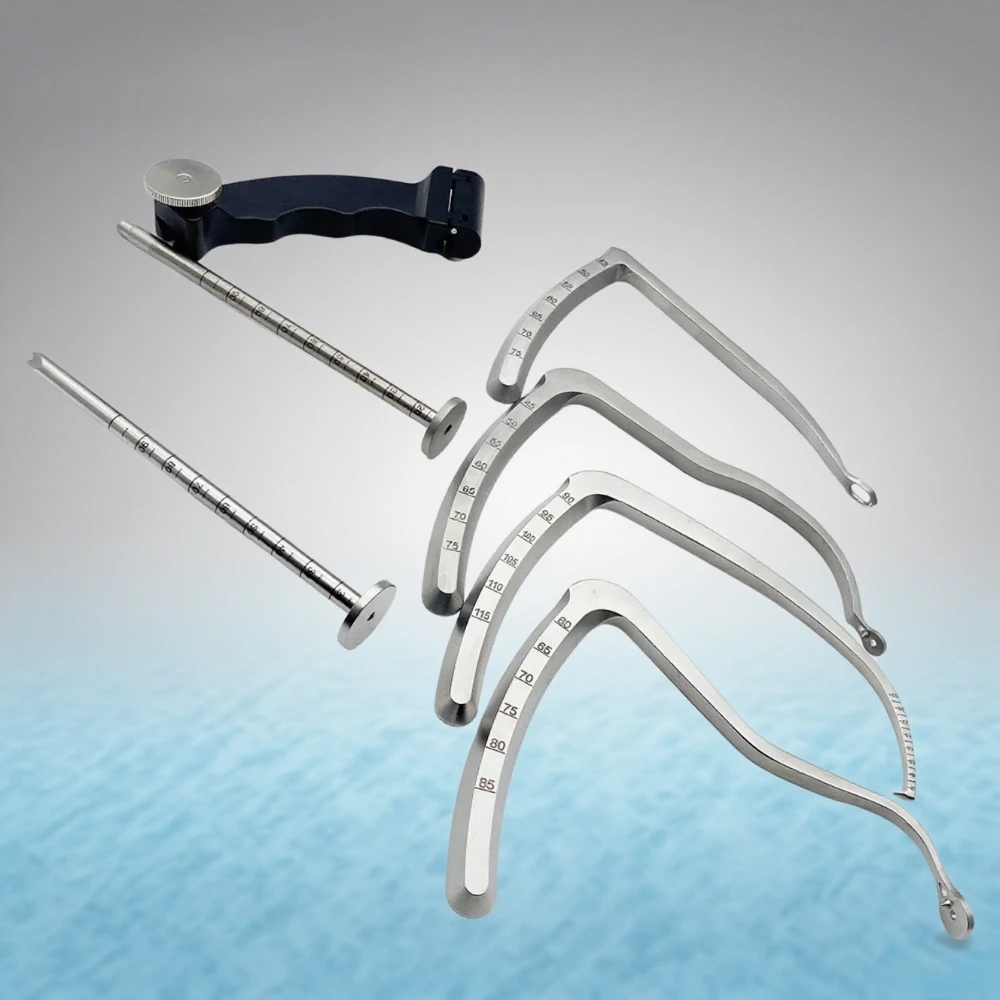 Tibia Aimer Guider قابل للتعديل C-نوع دليل الحفر البصر الركبة الرباط الكتف الفخذ العظام أداة الأوتوكلاف