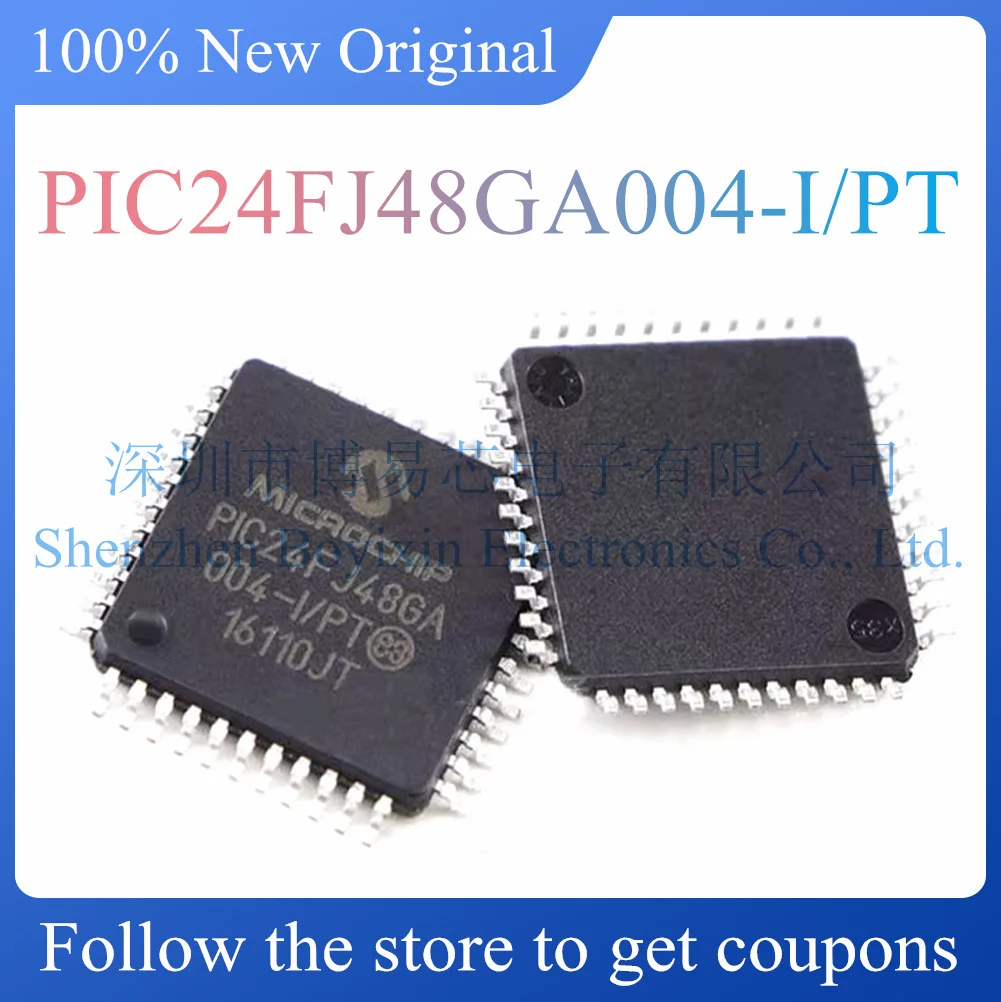 

NEW PIC24FJ48GA004-I/PT.Original Product.package TQFP-44