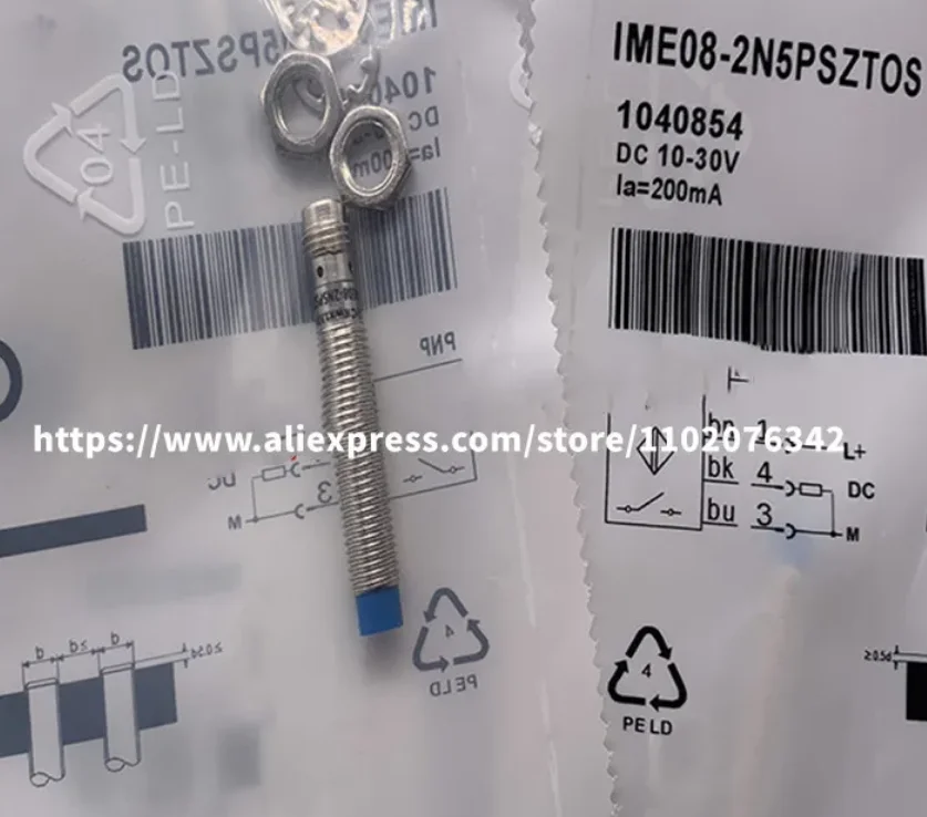 

2 шт. новый бесконтактный переключатель IME08-2N5PSZT0S IME08-04NPSZTOS