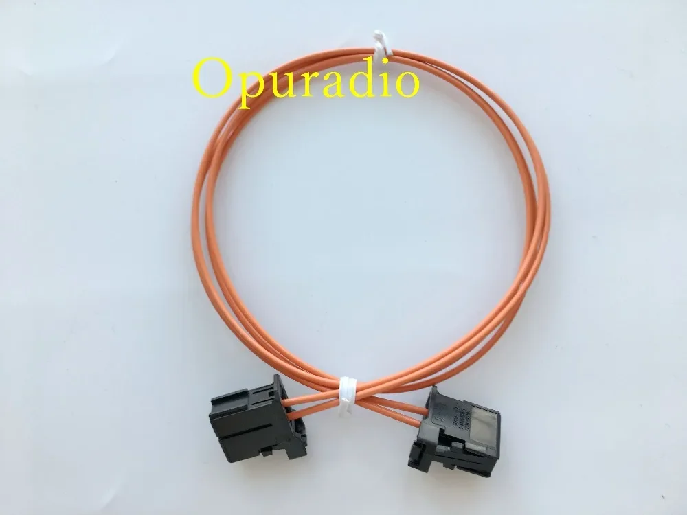 Free shipping MOST Optical Fiber Cable Connectors Male To Male For Audi BMW mercedes etc. 90CM -100CM New Original
