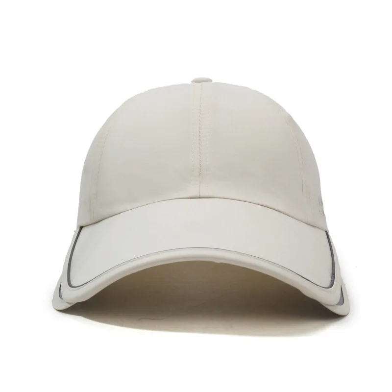 Summer Thin Quick-drying Sunshade Cap Can Be Tied with A Ponytail and  Large Brim To Cover The Whole Face Sunscreen Basebal lCap