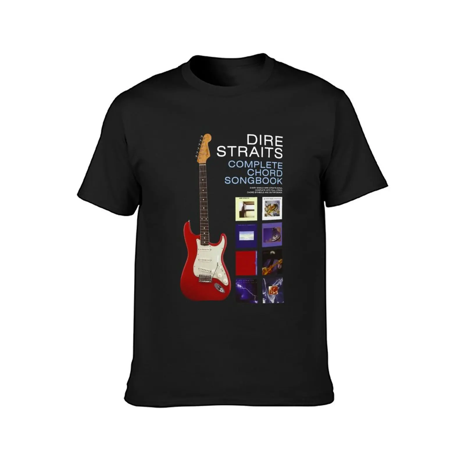 Cancionero completo de acordes de Dire Straits Camiseta clásica T-Shirt customizeds hippie clothes men t shirt