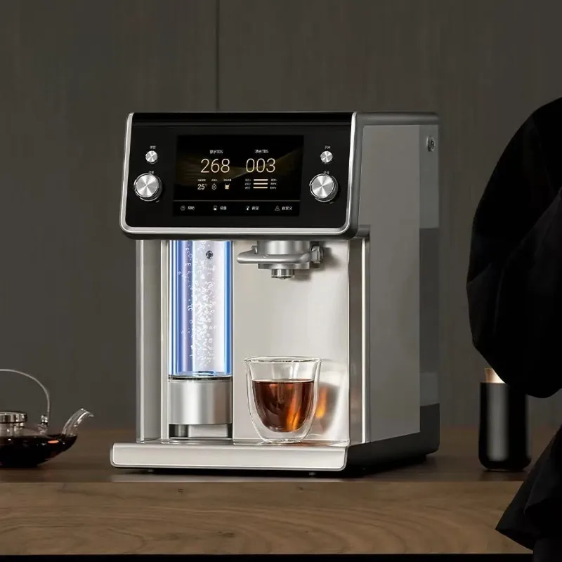 drinking machine Installation-free tea drinking water integrated direct drinking machine Panoramic window instant type