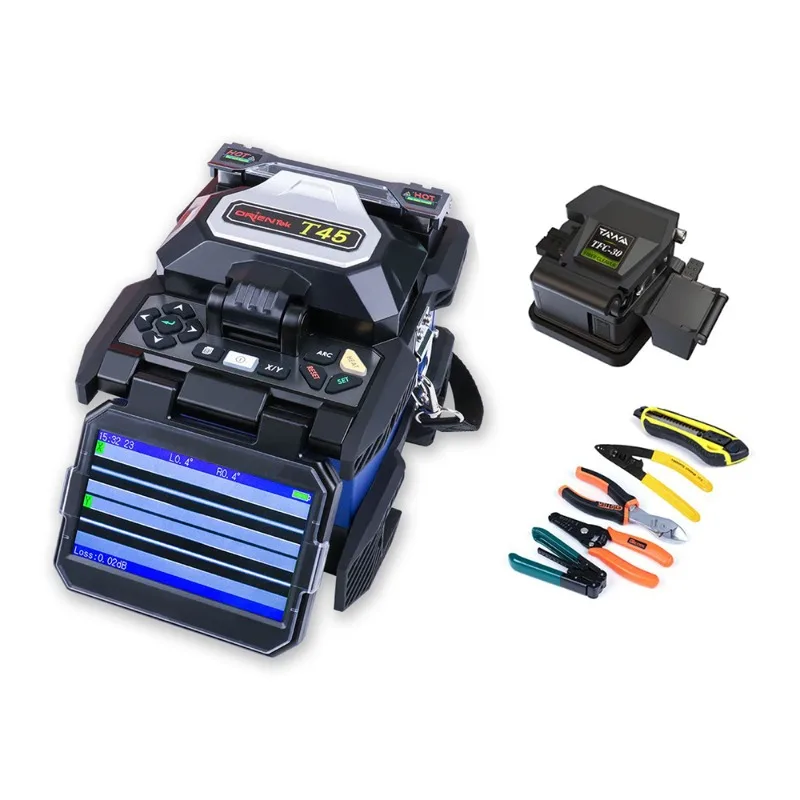 

Fiber Splicing Machine T45 Fiber Optic Welding Machine Fiber Splicer