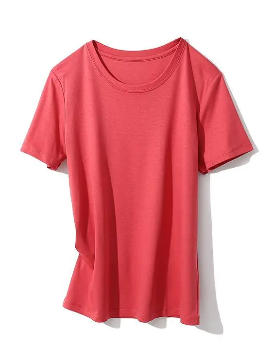 Berry Pink O neck