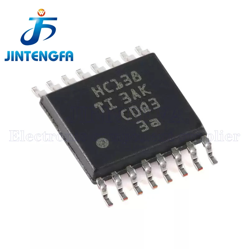 10PCS SN74HC138 SN74HC138PWR HC138 TSSOP-16 3-line to 8-line Decoder/Demultiplexer Brand New Authentic