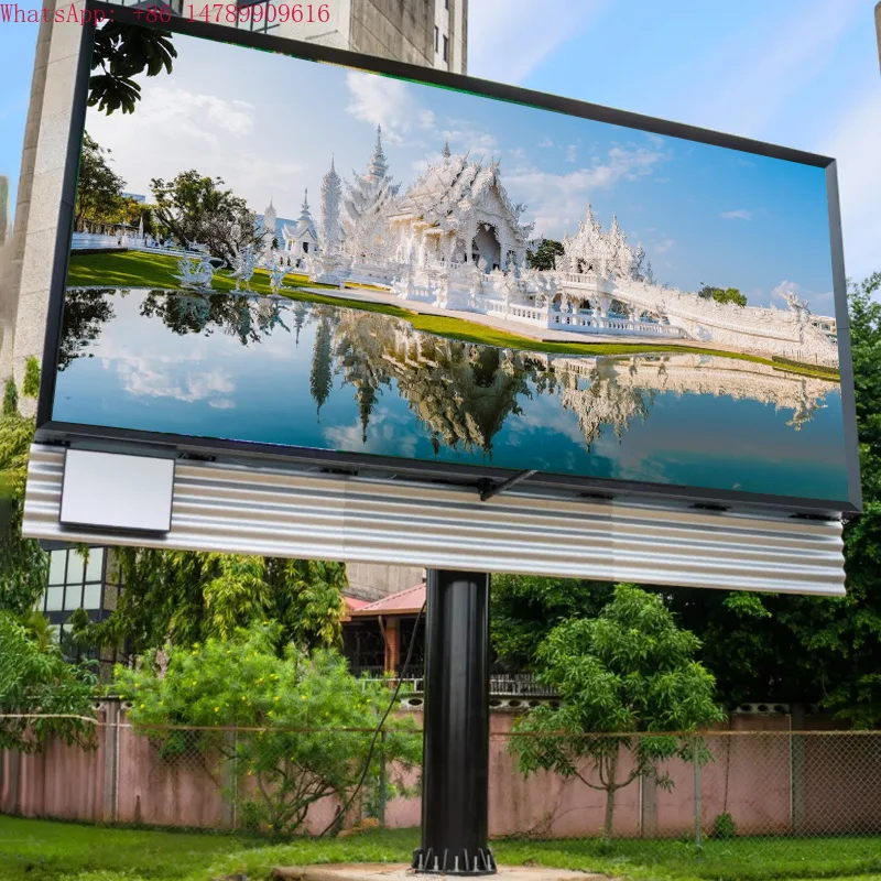 Custom Waterproof & LED DisplayP2.5-P10 Digital Billboard Outdoor Wall Display Screen With IP65/66 Waterproof And 5000cd Brightn