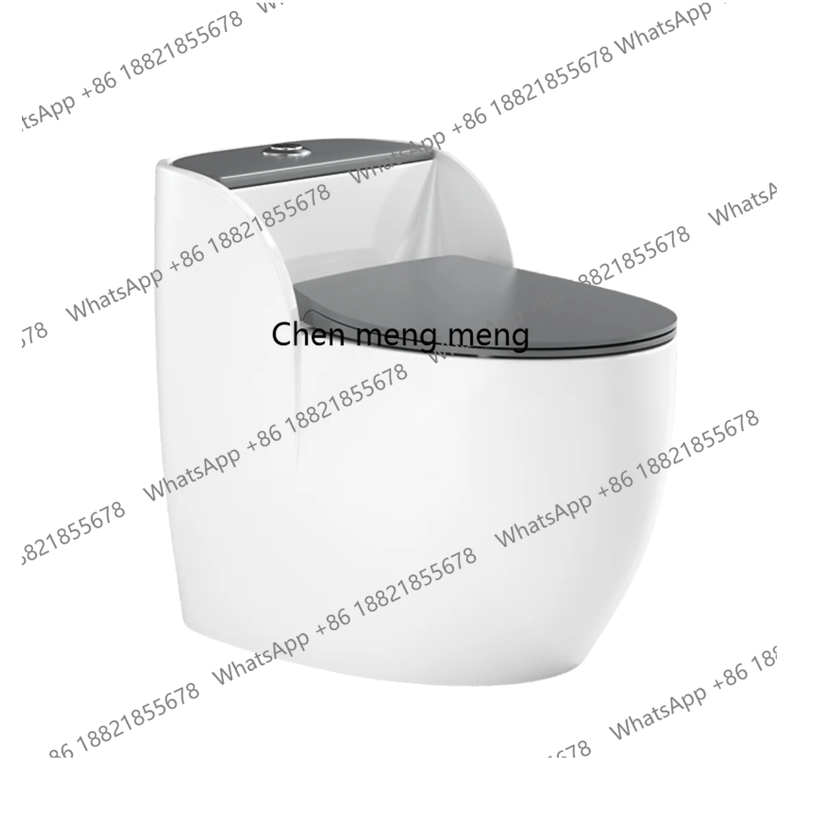 مرحاض منزلي سيفون شفط كبير بنوم بنه لون صامت شقة صغيرة مرحاض شفط كبير