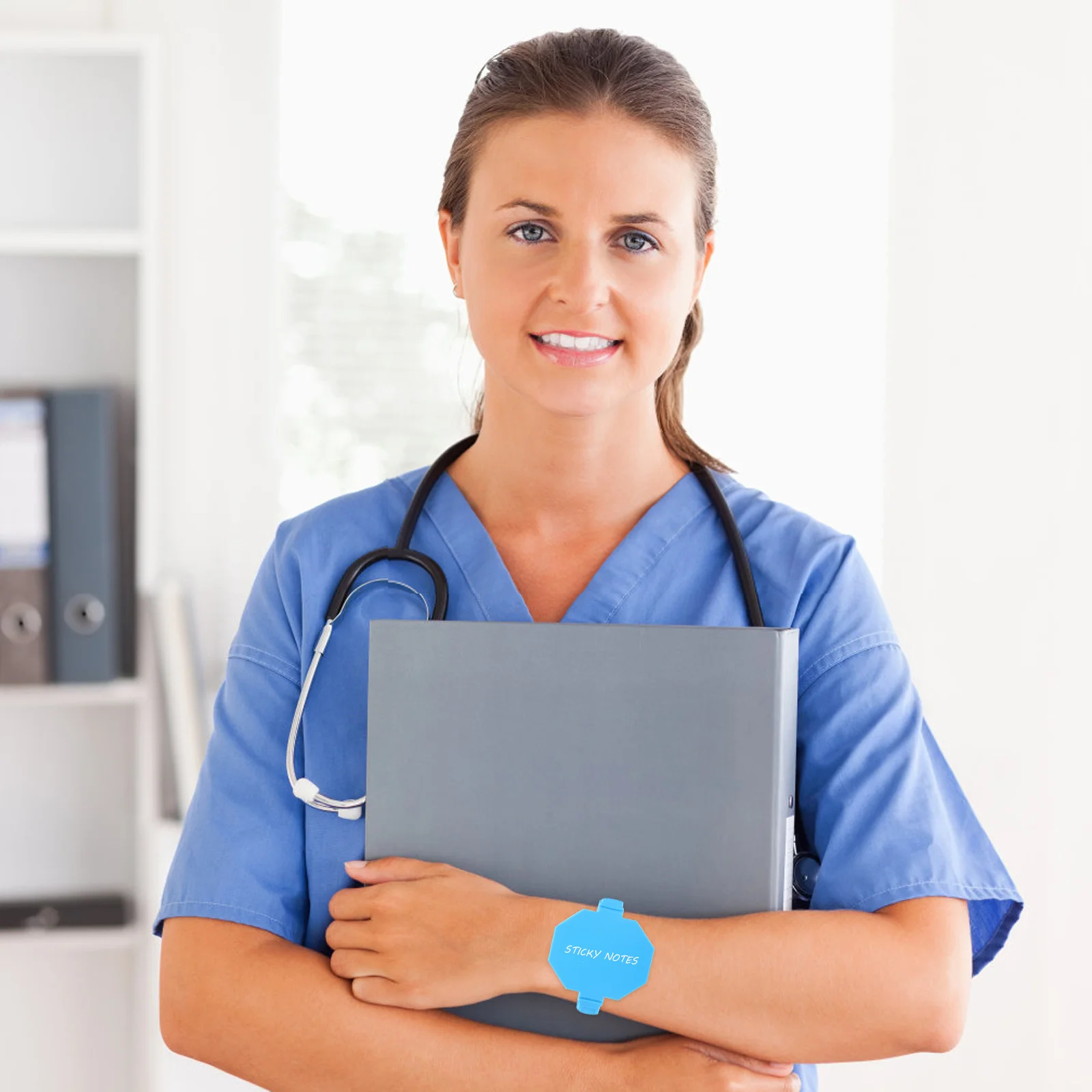 

3Pcs Wearable Notepad Wristbands Reusable Silicone Slap Bracelet for Task Tracking Appointment Reminder Daily Organizer