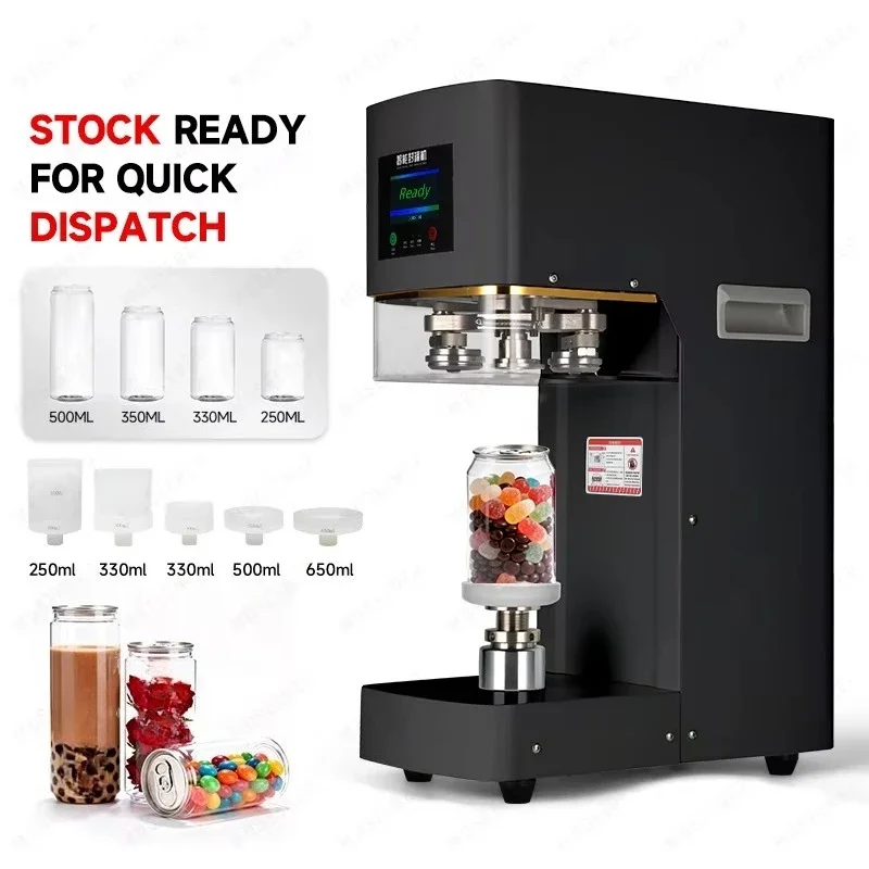 

2026 Xiangyin Electric Automatic Tin Can Sealer Custom Canning Sealing Machine For Beverage Bottles Wood 304 Stainless Steel