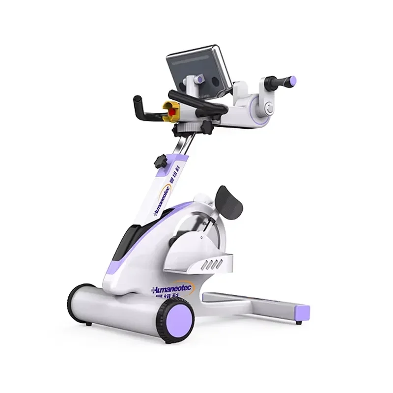 Humaneotec Pediatric Electric Active Passive Physiotherapy Sports Car Stainless Steel Frame 10.1 Inch Rehabilitation Training